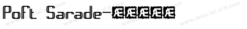 Poft Sarade字体转换